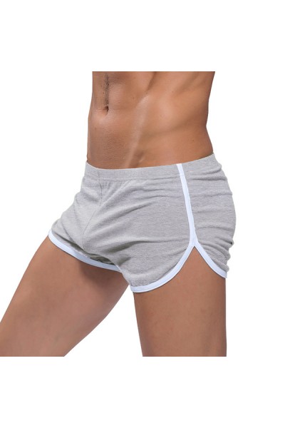 Mens Loose Home Breathable Sport Soft Cotton Boxer Shorts Sleepwear