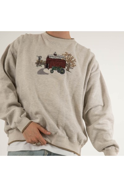 Subtle and Understated Sweatshirt for Minimalists HF2701-04-04