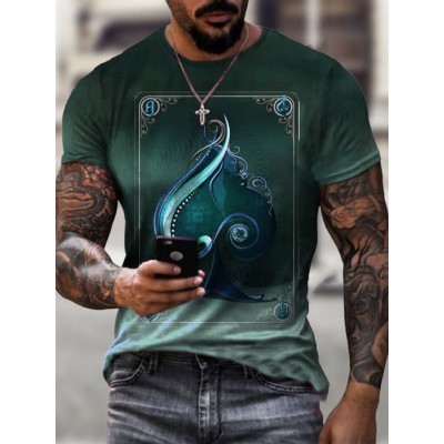 Printed men's T-shirt HE1606-03-01