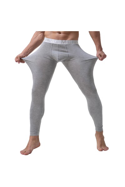 Mens Thin Modal Elastic Breathable Underwear Solid Color Bottom Sleepwear