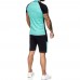 Casual Sports Short Sleeve Set Quick Drying Breathable Fitness Running Sports T  Shirts Sports Shorts Loose Short Men Sport Wear